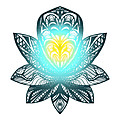 Flowerlotustattoovector
